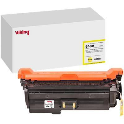 Viking 648A Compatible HP Toner Cartridge CE262A Yellow