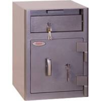 Phoenix Cash Deposit Size 1 Security Safe with Key Lock 47L SS0996KD 480 x 340 x 380mm Graphite Grey