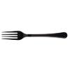 Plastico Cutlery Fork Polystyrene 18cm Black Pack of 1000