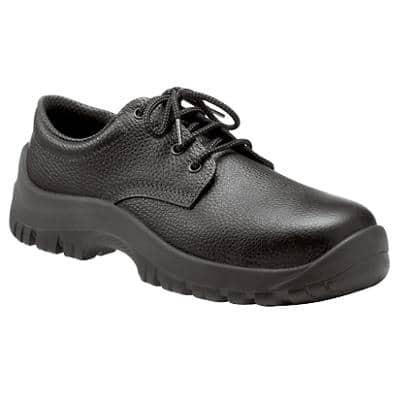 Briggs Safety Shoes Leather Size 3 Black