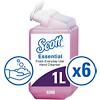 Scott Hand Cleanser Refill 6340 Subtle Fragrance Luxury Foam Everyday Use 1L Pack of 6