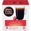 NESCAFÉ Dolce Gusto Americano Bold Morning Caffeinated Ground Coffee Pods Box 16 Pieces