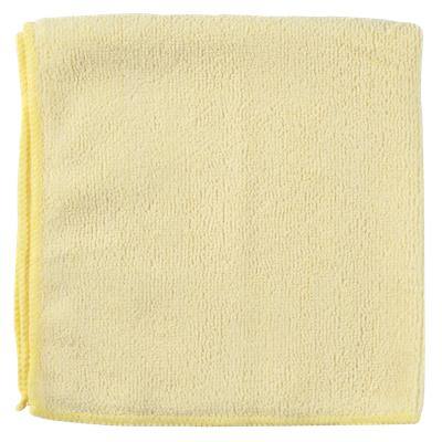 Vileda Cleaning Microfiber Cloths MicroTuff Lite Yellow 40 x 35cm Pack of 10