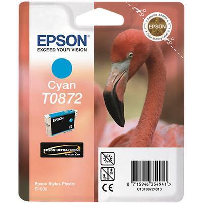 Epson T0872 Original Ink Cartridge C13T08724010 Cyan