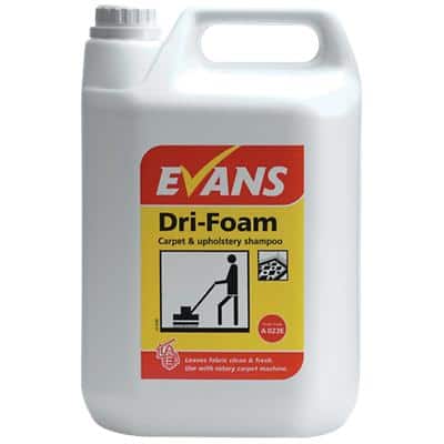 Evans Vanodine Carpet Cleaner Dri-foam 5 L