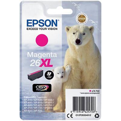 Epson 26XL Original Ink Cartridge C13T26334012 Magenta