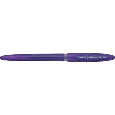 Uni-Ball Signo UM-170 Rollerball Pen Medium 0.4 mm Purple Pack of 12