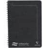 Europa Notepad 4852Z A5 Ruled Spiral Bound Cardboard Hardback Black Perforated 120 Pages Pack of 10