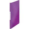 Leitz WOW Display Book A4 Purple 20 Pockets