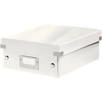 Leitz Click & Store WOW Small Organiser Box Laminated Cardboard White 220 x 282 x 1000 mm