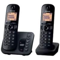 Panasonic KX-TGC222E Cordless Telephone Black