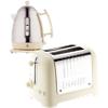 Dualit Cordless Kettle & Toaster Set 1.5L Stainless Steel Silver & White 2-Slot Toaster