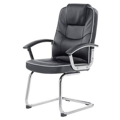 Realspace Visitor Chair Rome2 Bonded leather Black