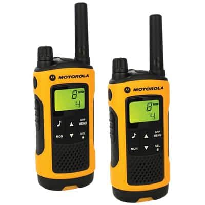 Motorola Two Way Radio TLKR T80 Black / Orange