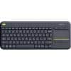 Logitech Wireless Touch Keyboard K400 QWERTY GB Black