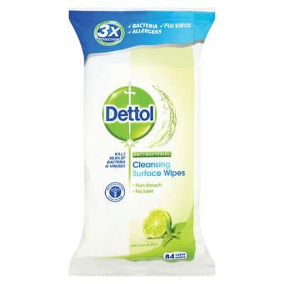 Dettol Cleaning Wipes Multi-Purpose 84 Pieces