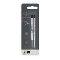 Parker Ballpoint Pen Refill 1950372 Black Pack of 2