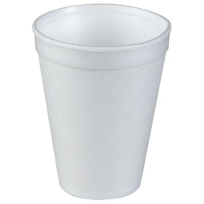 Dart Disposable Foam Cups Polystyrene 340ml White Pack of 20