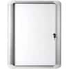 Office Depot Wall Mountable Lockable Noticeboard MasterVision 81.6 x 99.5cm White