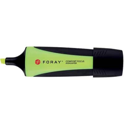 Foray Highlighter Comfort Focus Yellow Pack of 10
