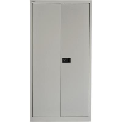 Bisley Regular Door Cupboard Lockable with 3 Shelves Steel E722A03av4 914 x 400 x 1806 mm Goose Grey