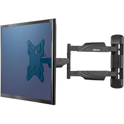 Fellowes TV Wall Mount Height Adjustable Up to 55 inch Black