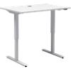 EFG Sit Stand Desk SIL16T White 680-1,180 x 1,600 x 800 mm