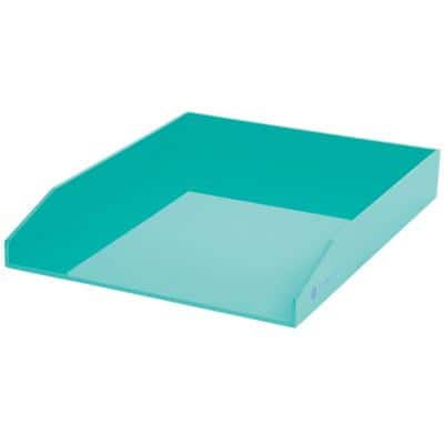 Foray Letter Tray Generation Plastic Teal 25.1 x 31.3 x 4.5 cm