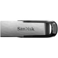 SanDisk Ultra Flair Flash Drive 128 GB USB 3.0 Black, Silver