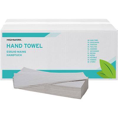 Niceday Professional Hand Towels Recycled 2 Ply M-fold White 20 Pieces of 134 Sheets