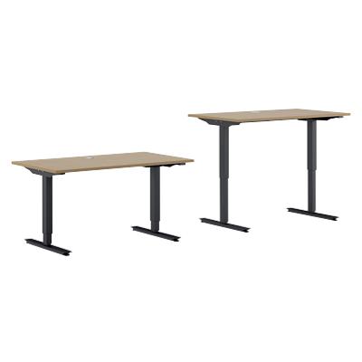 EFG Sit Stand Desk BRO18ME24 Oak 1,800 mm  x  800 mm