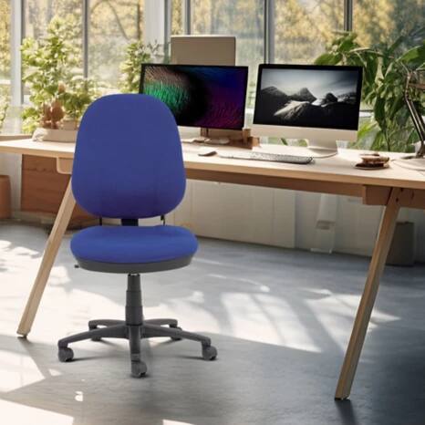 Viking Realspace Jura Office Chair Basic Tilt Fabric Optional