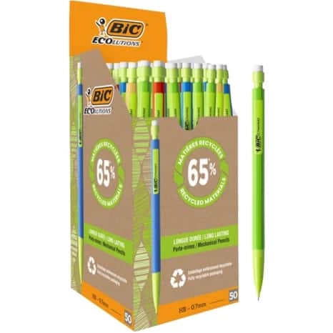 BIC Matic Mechanical Pencil HB Black Ecolutions Pack of 50