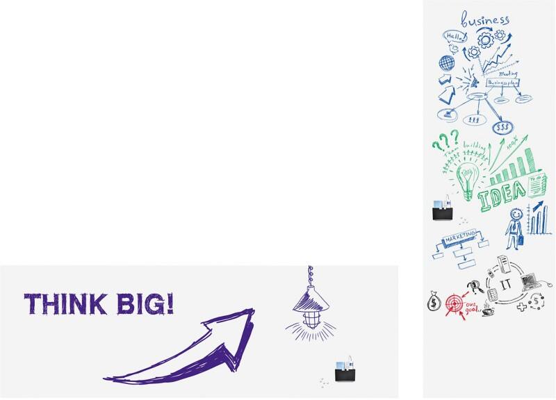 Legamaster Whiteboard Foil Wall Mounted Magnetic Polypropylene Single Sided 300 (W) x 101 (H) cm