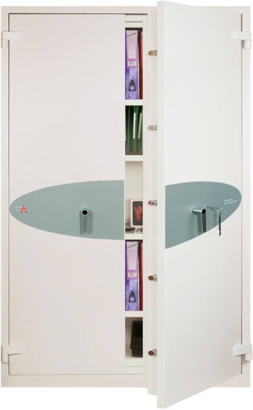 Phoenix Fire Commander Pro Fireproof Safe Key lock 772 L FS1923K White