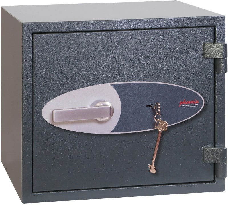 Phoenix Neptune Security Safe with Key Lock HS1052K 46L 440 x 500 x 430 mm Grey