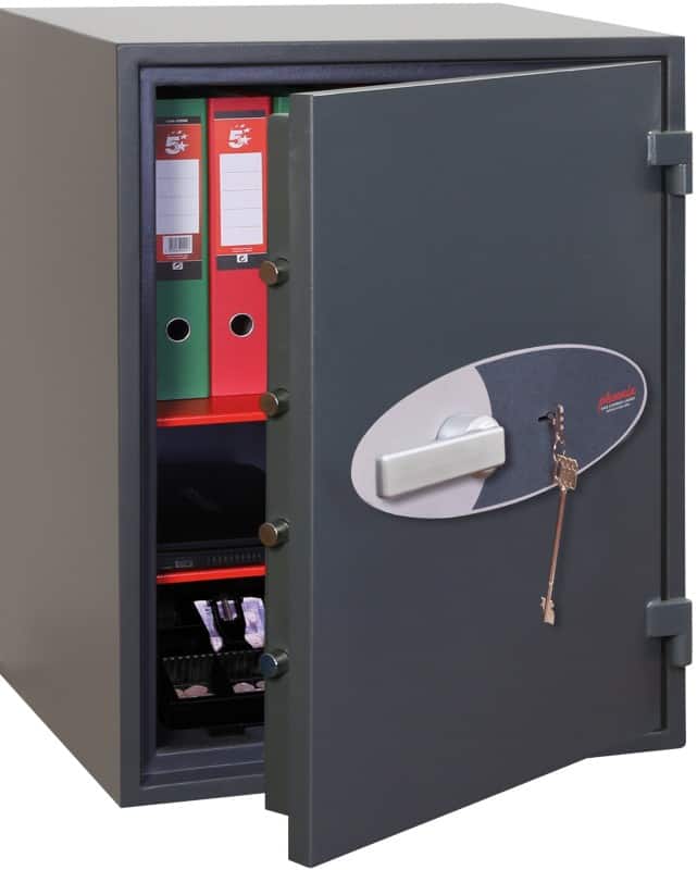 Phoenix Neptune Security Safe with Key Lock HS1054K 184L 840 x 650 x 550 mm Grey