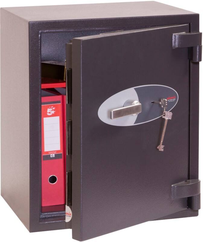 Phoenix Elara Security Safe with Key Lock HS3552K 69L 650 x 520 x 500 mm Grey