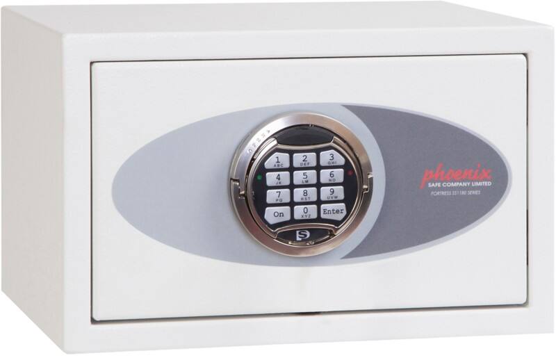 Phoenix Fortress Security Safe Electronic lock 7 L SS1181E White