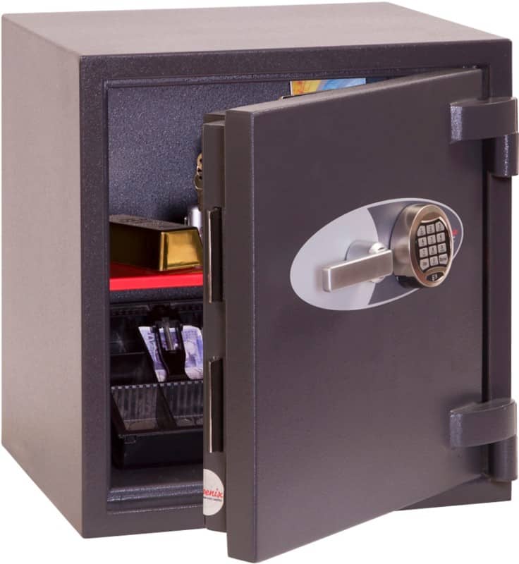 Phoenix Mecury Security Safe with Electronic Lock HS2051E 56L 550 x 520 x 500 mm Grey