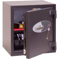 Phoenix Mercury Security Safe with Key Lock HS2051K 56L 550 x 520 x 500 mm Grey