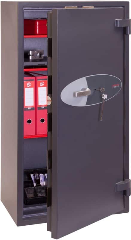 Phoenix Mercury Security Safe with Key Lock HS2054K 197L 1280 x 650 x 500 mm Grey