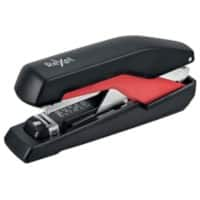 Rexel Supreme Omnipress Heavy Duty Flat Clinch Stapler SO60 2115680 Low Force Full Strip Black, Red 60 Sheets Omnipress 60 Metal, Plastic