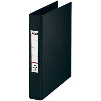 Rexel Choices Ring Binder 2 ring 25 mm Polypropylene A5 Black