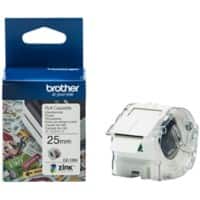 Brother CZ-1004 Authentic Label Tape Self Adhesive White 25 mm  x 5m