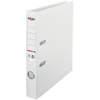 Rexel No.1 Choices Lever Arch File A4 52 mm White 2 ring 2115510 Polypropylene Smooth Portrait