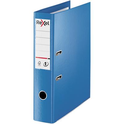 Rexel No.1 Choices Lever Arch File A4, Foolscap 72 mm Blue 2 ring 2115512 Polypropylene Smooth Portrait