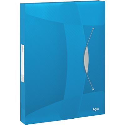 Rexel Choices Box File A4 40 mm Translucent Polypropylene Blue