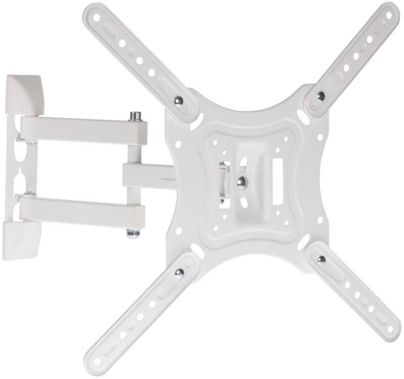 ProperAV Heavy Duty Swing Arm TV Wall Bracket 55 " White