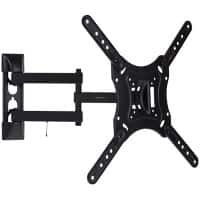 Proper Heavy Duty Swing Arm TV Wall Bracket Non Height Adjustable 55 " Black